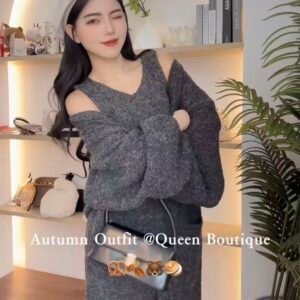 暖云天针织“外套”[D264]