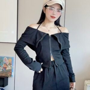 松弛周末·挂脖露肩SET[C620]