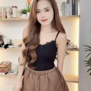 松弛俏皮·抽绳裤裙 [D214]