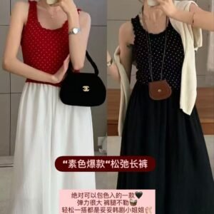 “素色爆款“松弛长裤[A867]