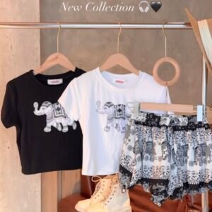 泰国象🐘Crop Tee [A276]