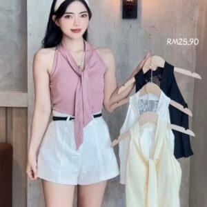 蕾丝物语·系带背心 [A066]
