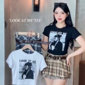 “LOOK AT ME”TEE [A159]