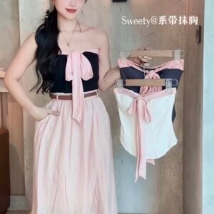 Sweety@系带抹胸 [A062]