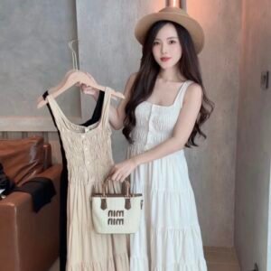 Korean Linen Dress [B033]