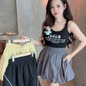 美式小众·花苞裤裙 [C229]