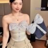 心动海盐🎀缎带抹胸 [A093]