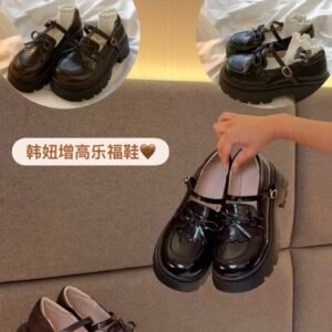 韩妞增高乐福鞋 🤎  [ZBK/ZBR]